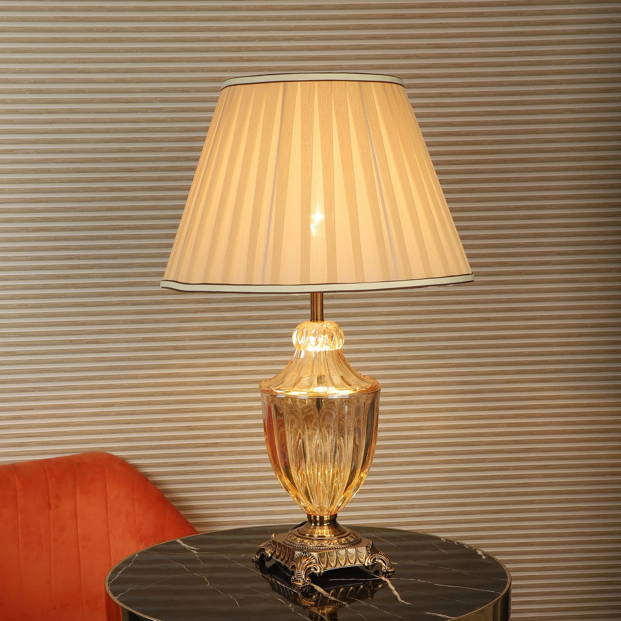 New Glass Table Lamps