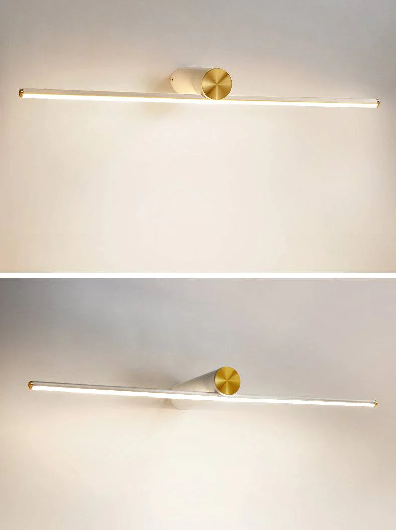 Modern White Golden Body Led Mirror Light