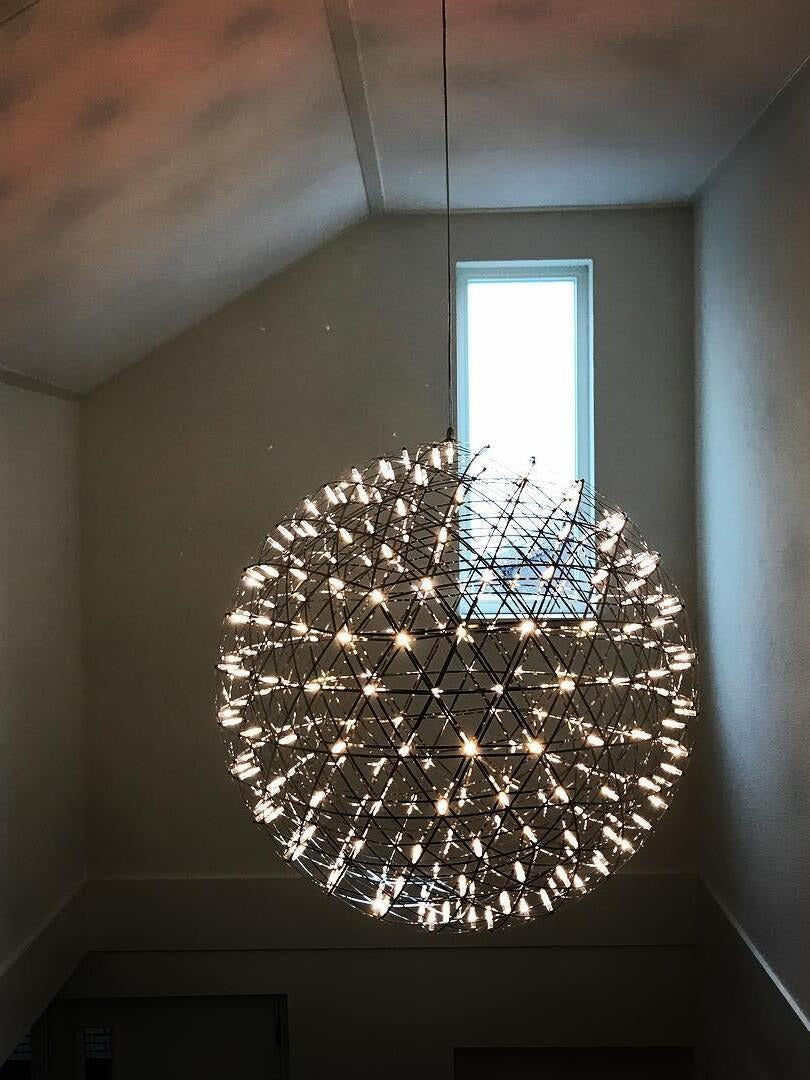 Glowing Sparkle Ball Ceiling Light Chandelier