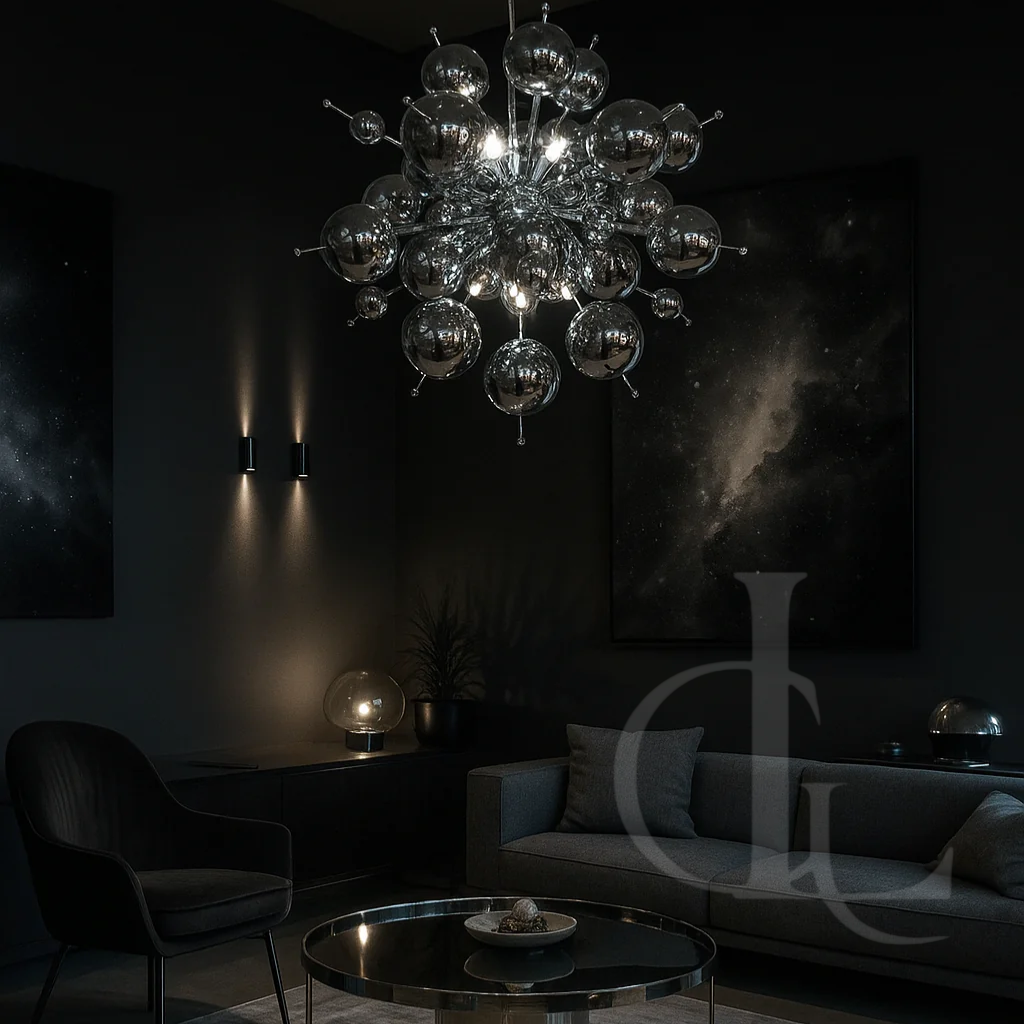 Singularity (Smoke, Glass) Chandelier