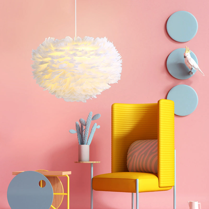 Nordic Feather Pendant Light