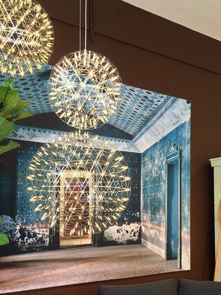 Glowing Sparkle Ball Ceiling Light Chandelier