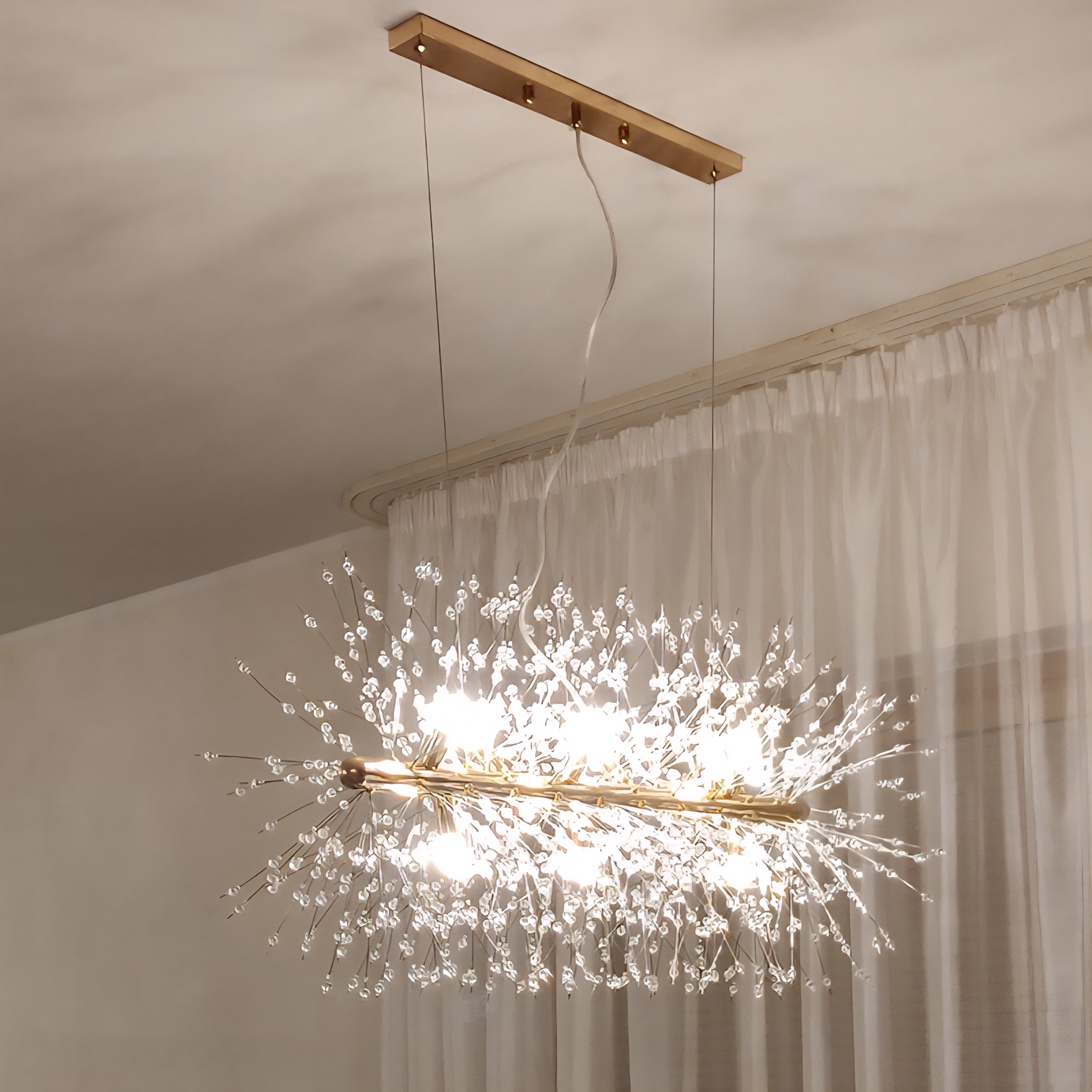 Reach The Stars (Gold) Chandelier