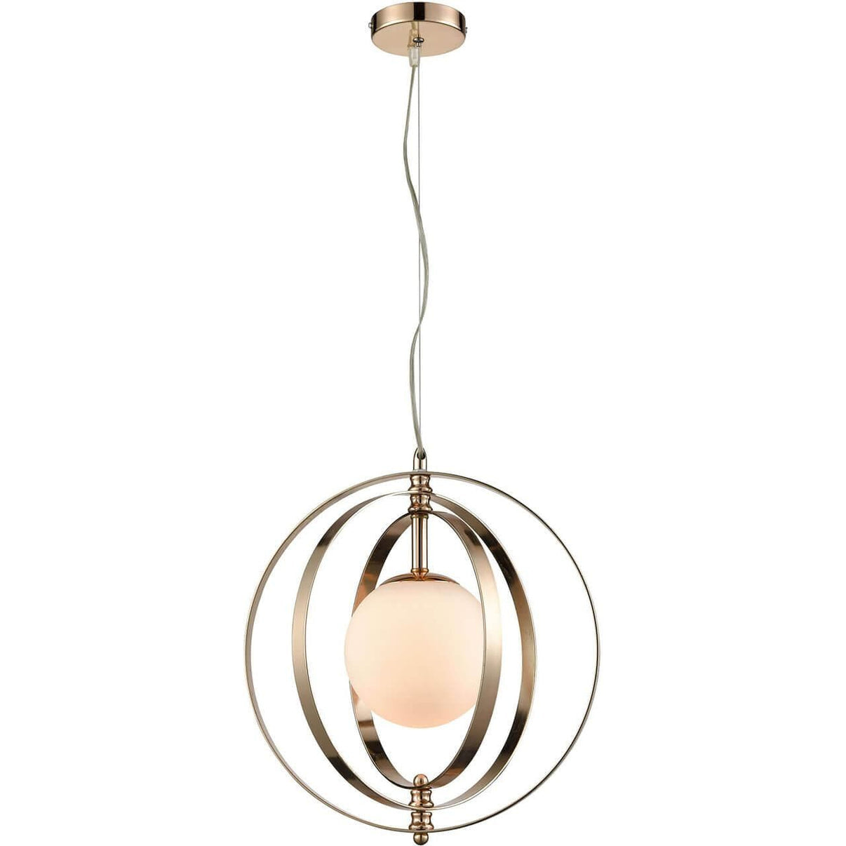 Satellite Three Rings Gold Lamp