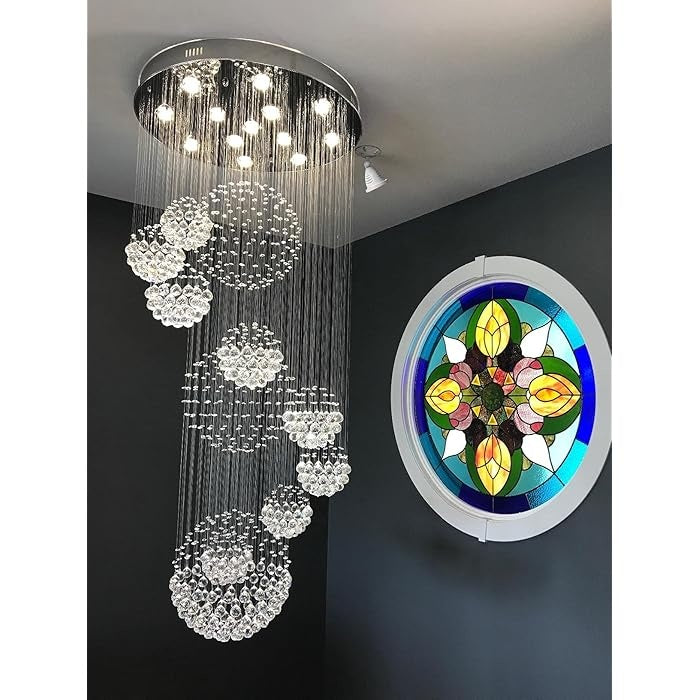 Modern Crystal LED Chandelier