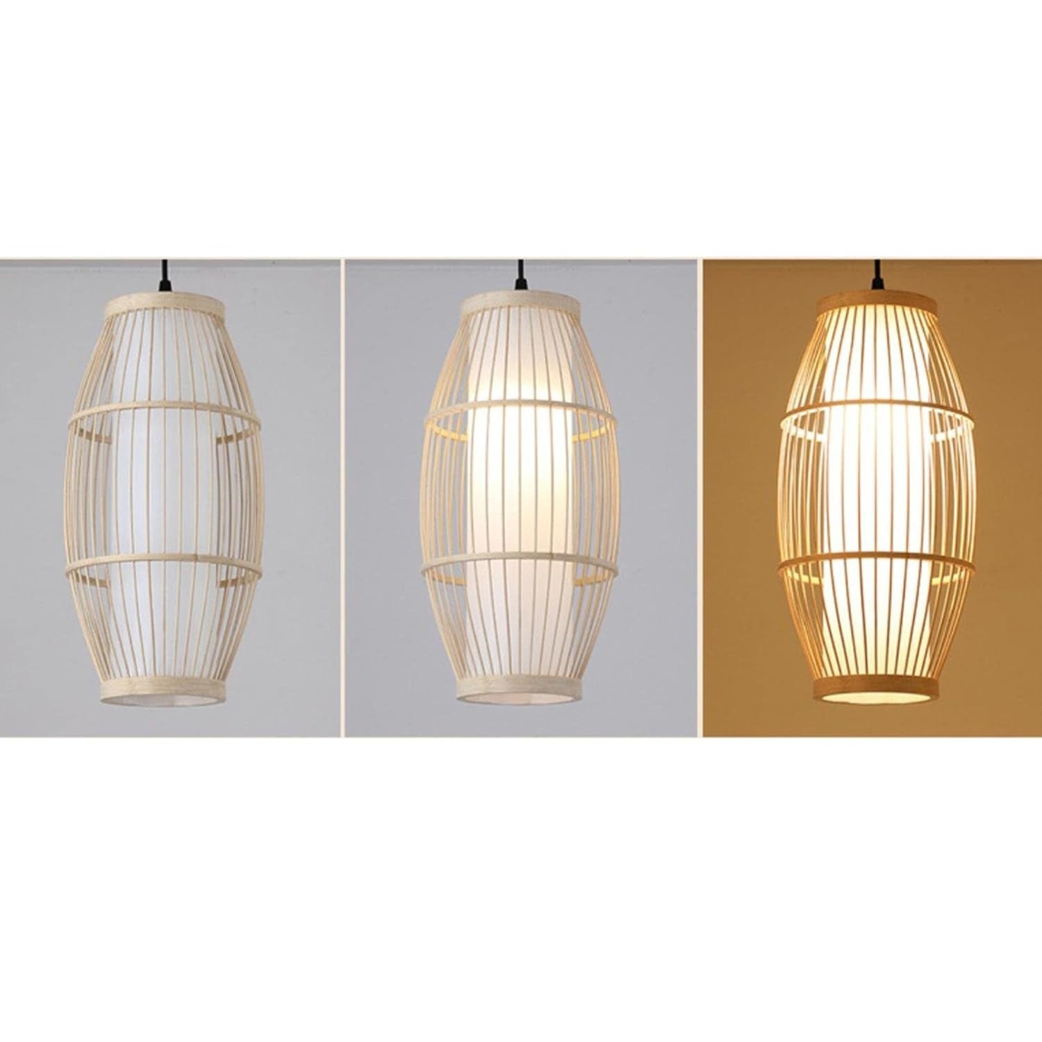 Aswadh Chinese Style Bamboo Pendant Light