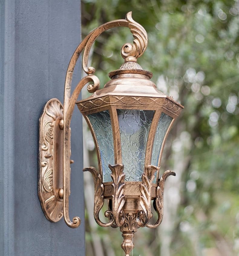 Cascade Flare Antique Outdoor Wall Light