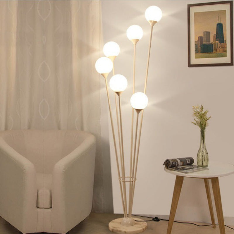 Planetary Serenity Floor Lamp with Multi-Heads