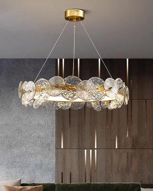 Radiant Blossom Crystal LED Chandelier - 600MM