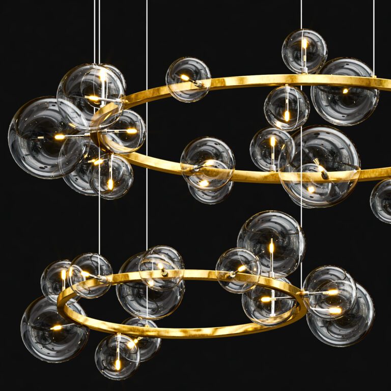 Summer Eve (Glass, Combo) Chandelier