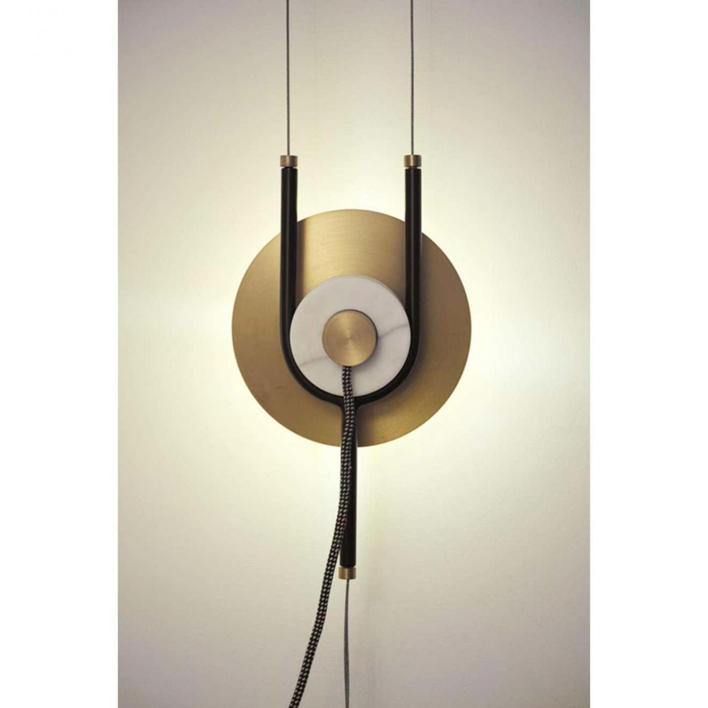 Eclectic Embers (Gold) Wall Light