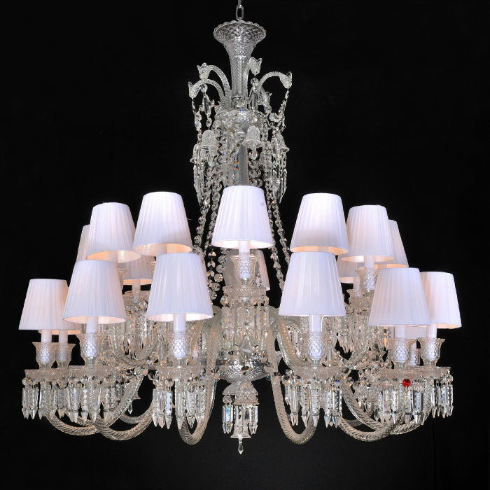 Baccarat's Grace (White, 8 Lights) Chandelier