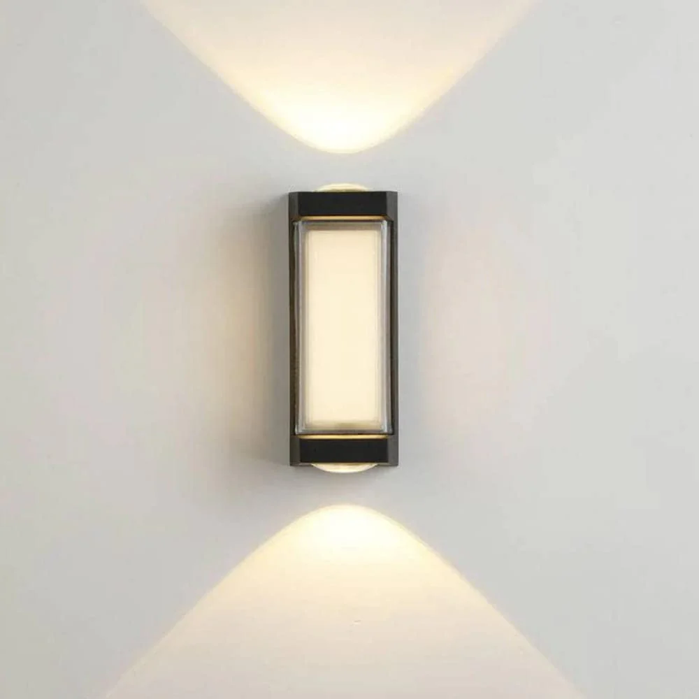 Mystical Twilight (Black) Outdoor Wall Light