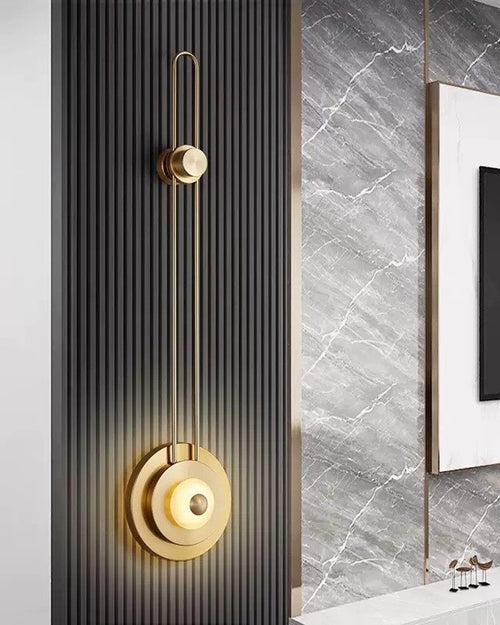 Morden Golden Plate LED Wall LIght