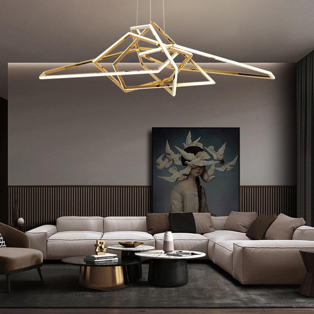 Gilt Edge Horizon (Gold) Chandelier (1000 mm)