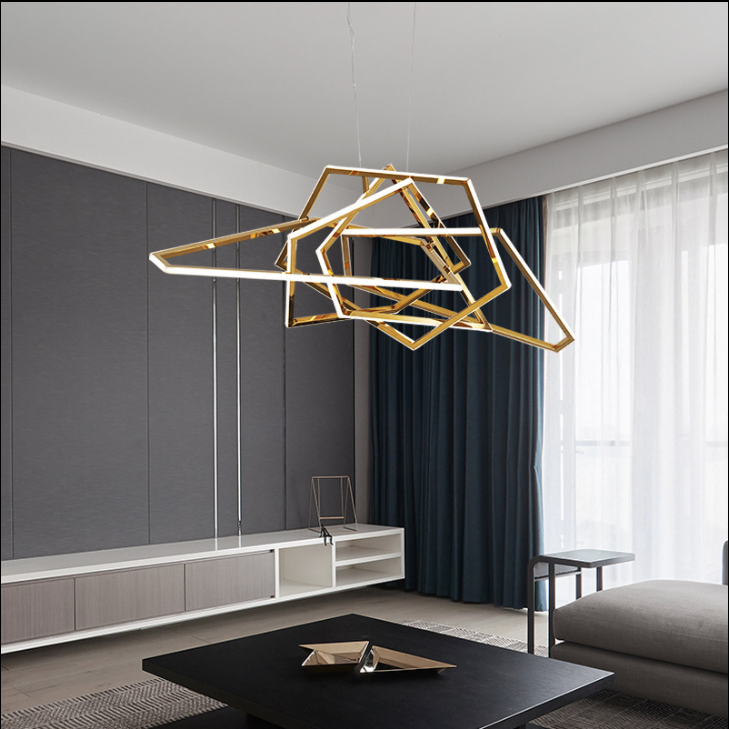 Gilt Edge Horizon (Gold) Chandelier (1200 mm)