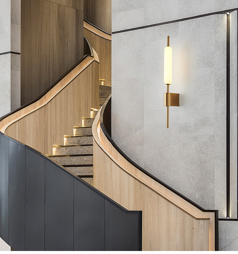 Decorative Beacon (Gold) Wall Light