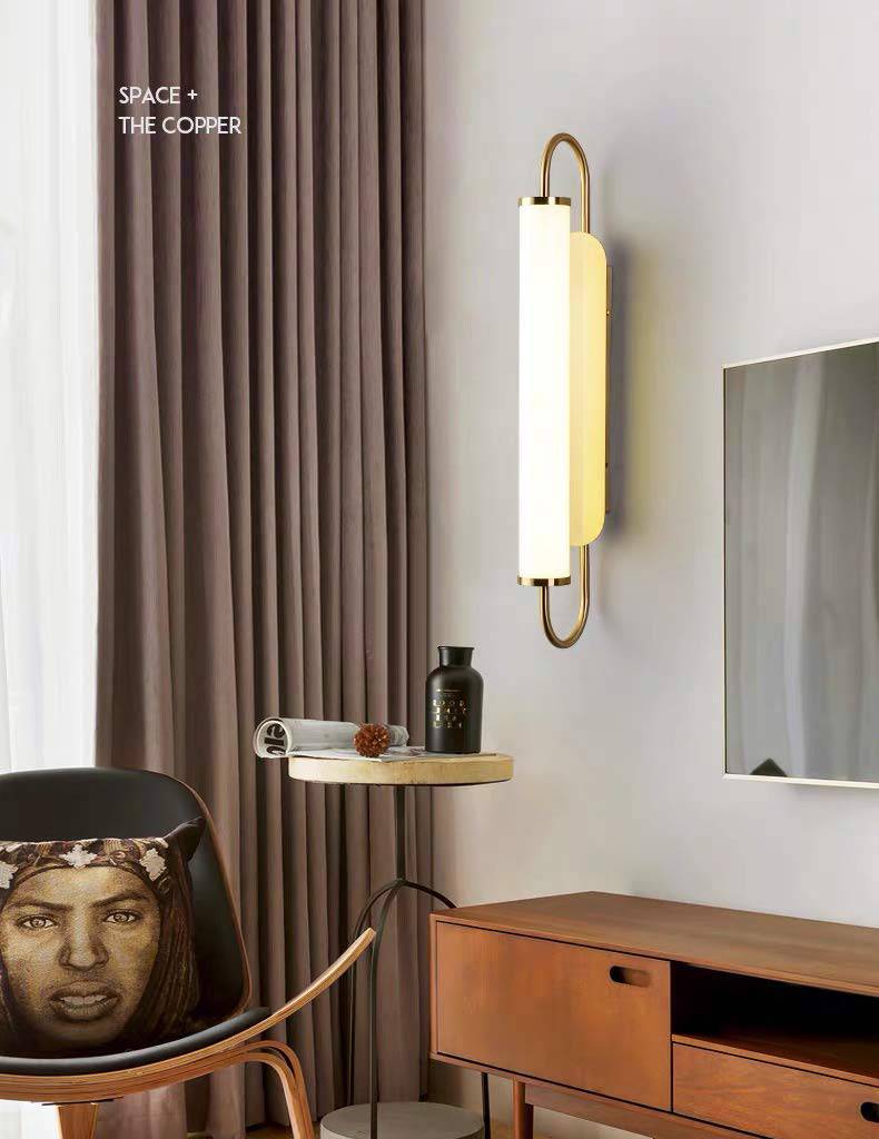 Glassy Glow Show: Modern LED Wall Tube