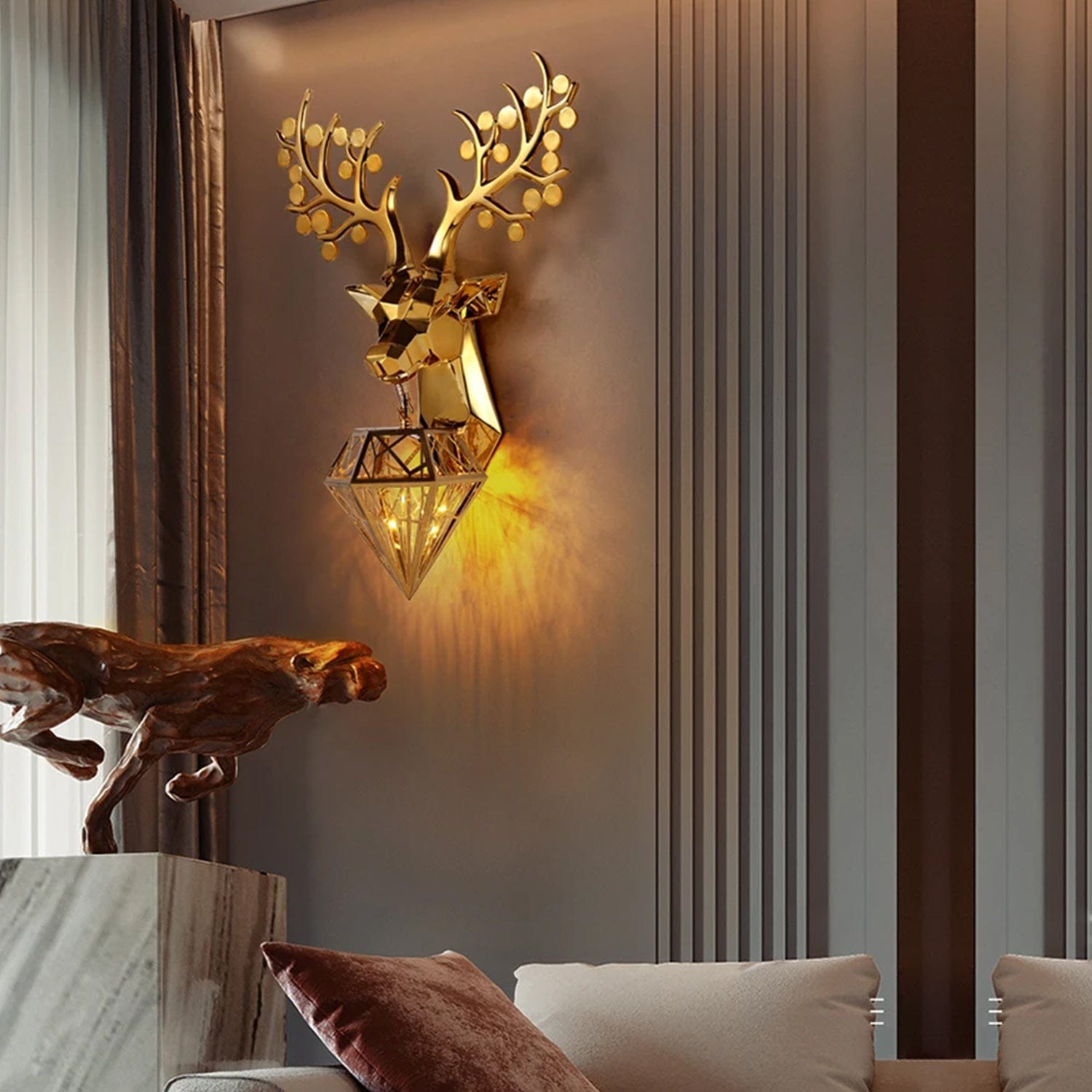 Dominant Stag 2.0 Wall Light/Sconce Fixture