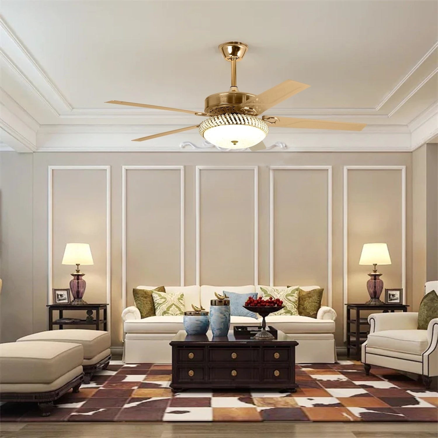 Empress Epoch (Gold) Ceiling Fan