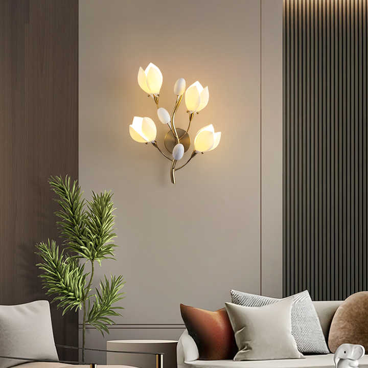 Ginkgo Leaf Luxury Wall Light