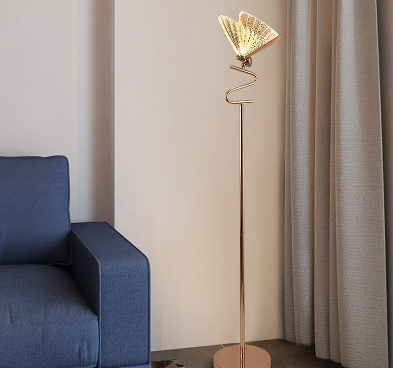 Girl Butterfly Neutral Light Lamp