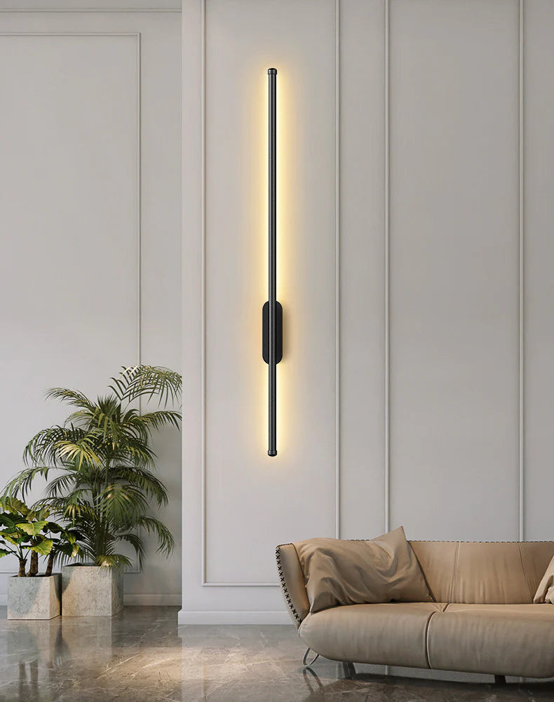 1000 Mm Led Black Long Wall Light