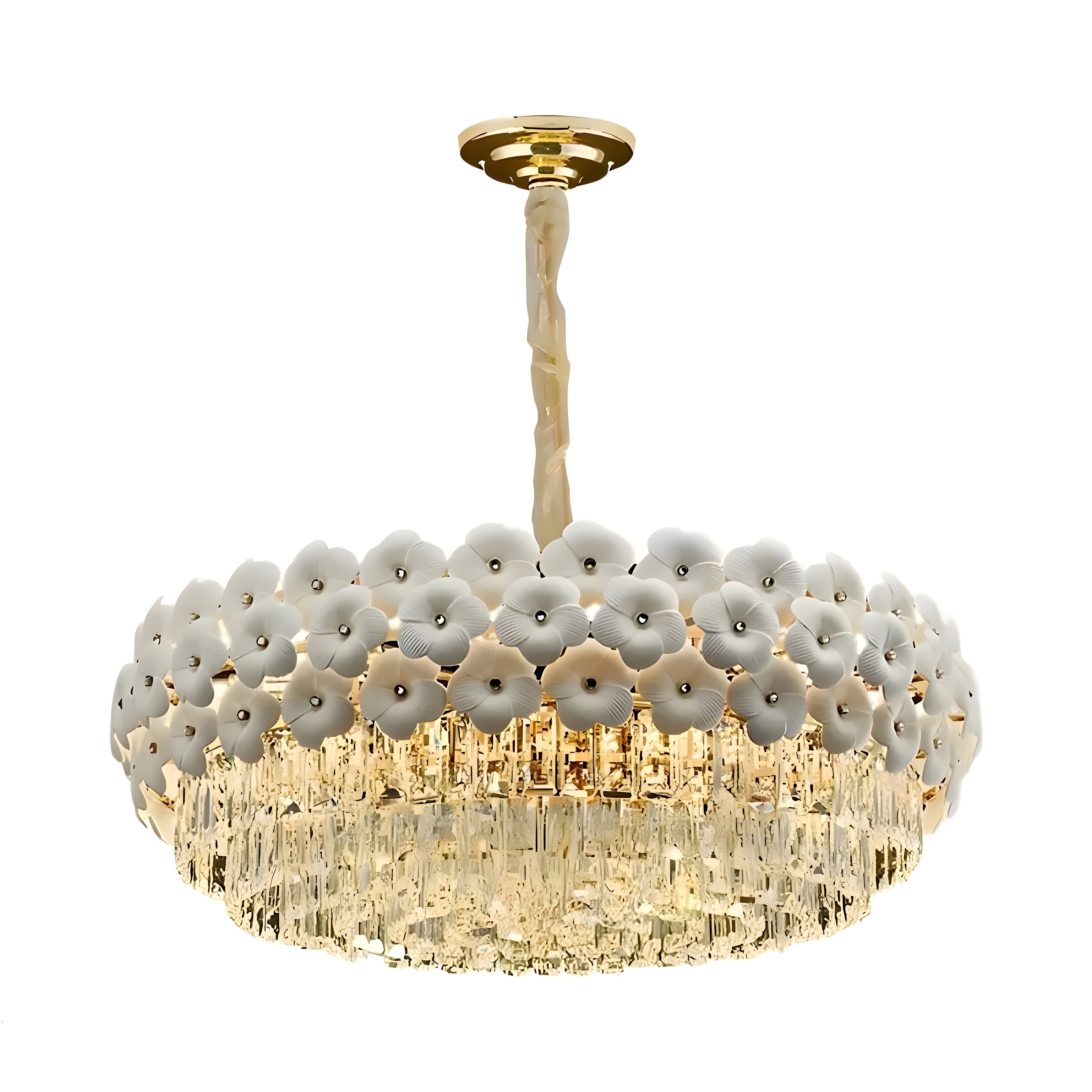 Orchid Bliss (White) Chandelier