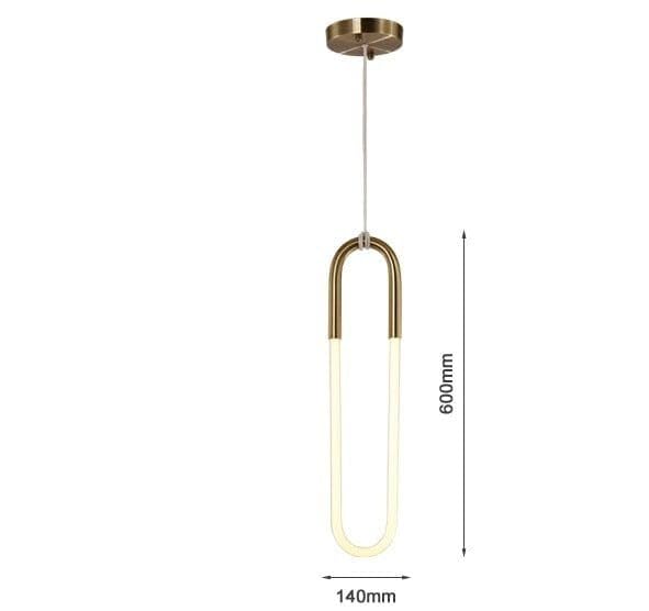 Illuminate Oval Shape Pendant Light