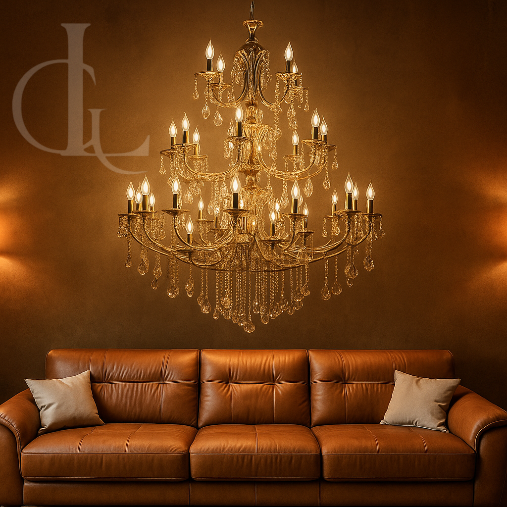 Candlelit Nights (Gold) Chandelier