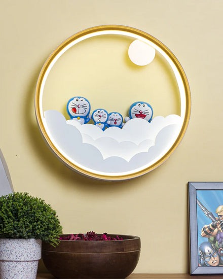Doraemon Family LED Wall Light