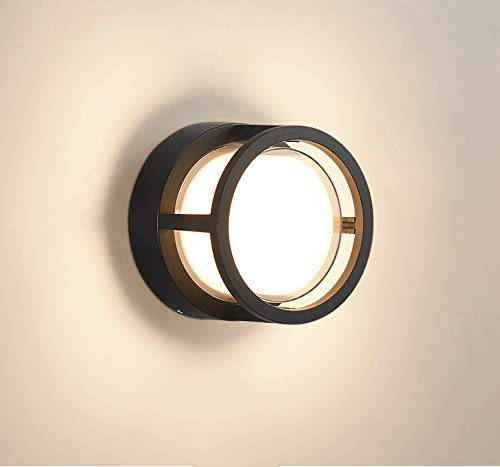 Full Circle (Black) Wall Light