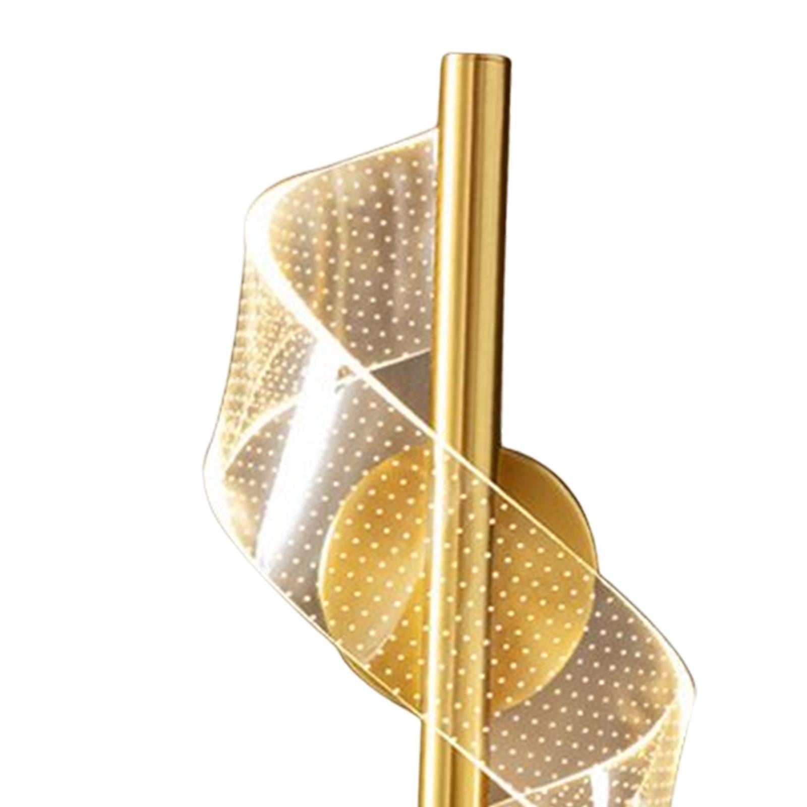 Spiral Shine (Gold) Wall Light