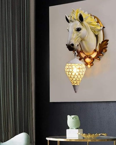 Horse Head Wall Light
