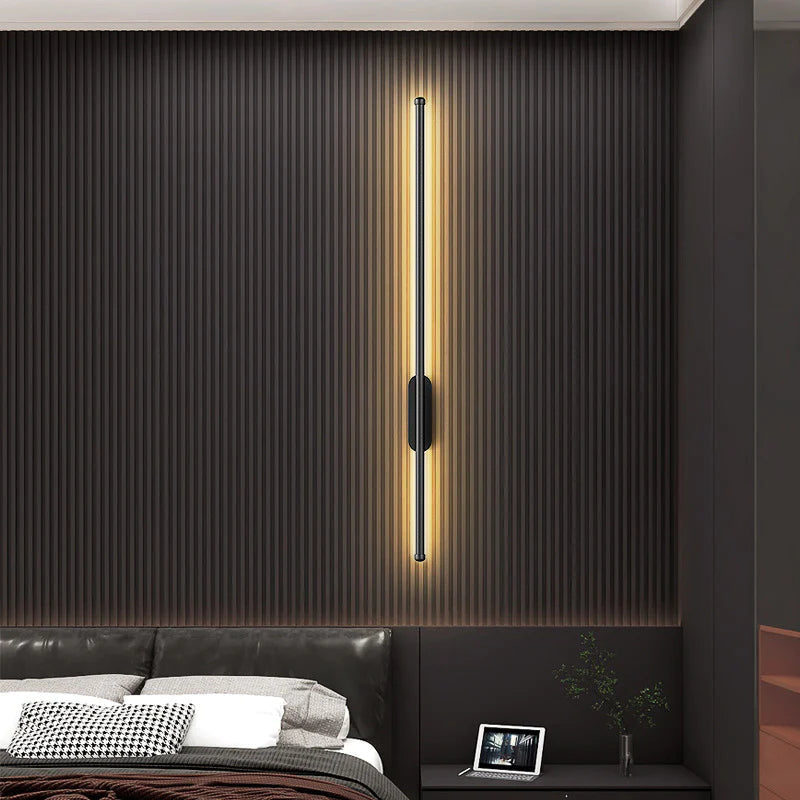 1200 Mm Led Black Long Wall Light