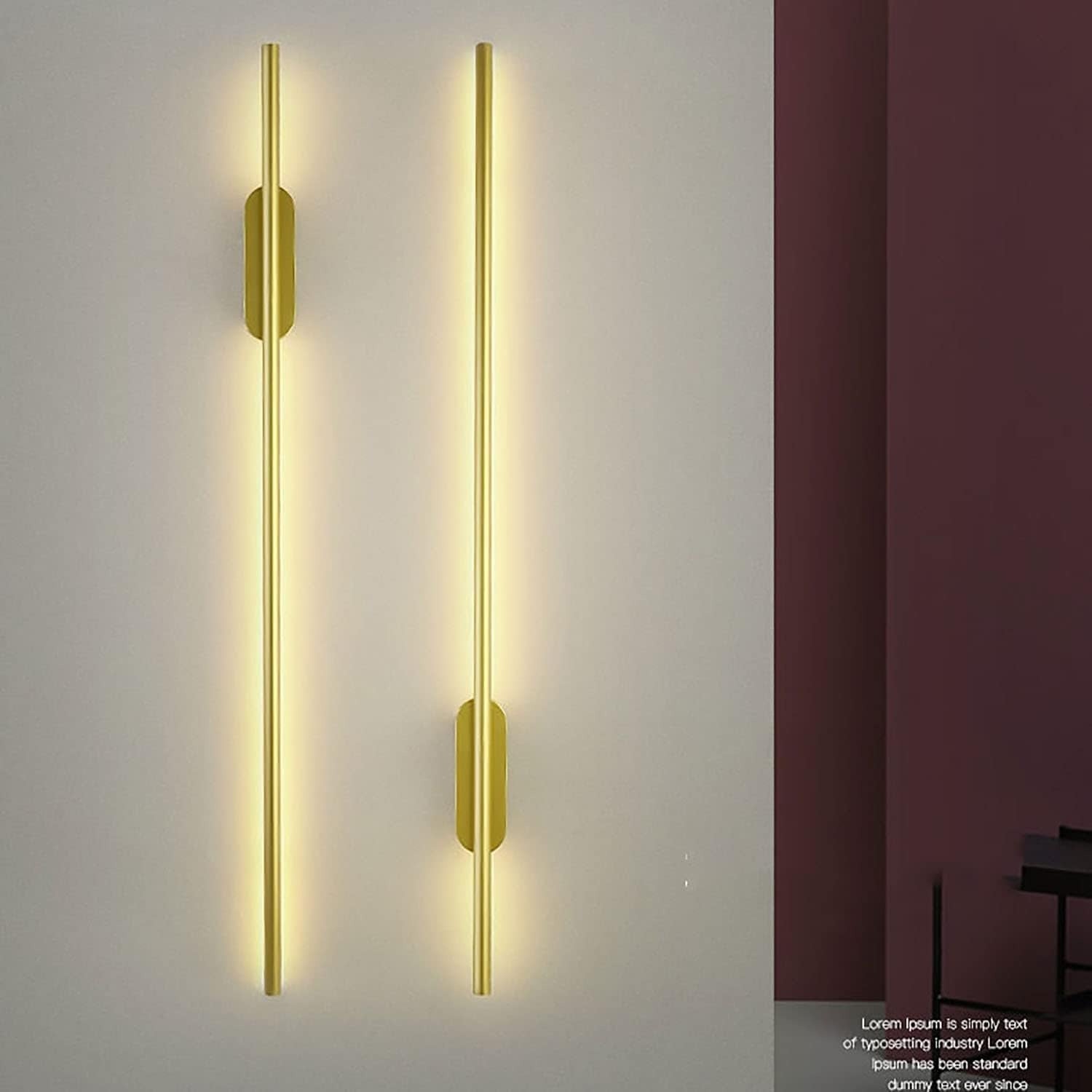 Modern 600mm LED Long Wall Light