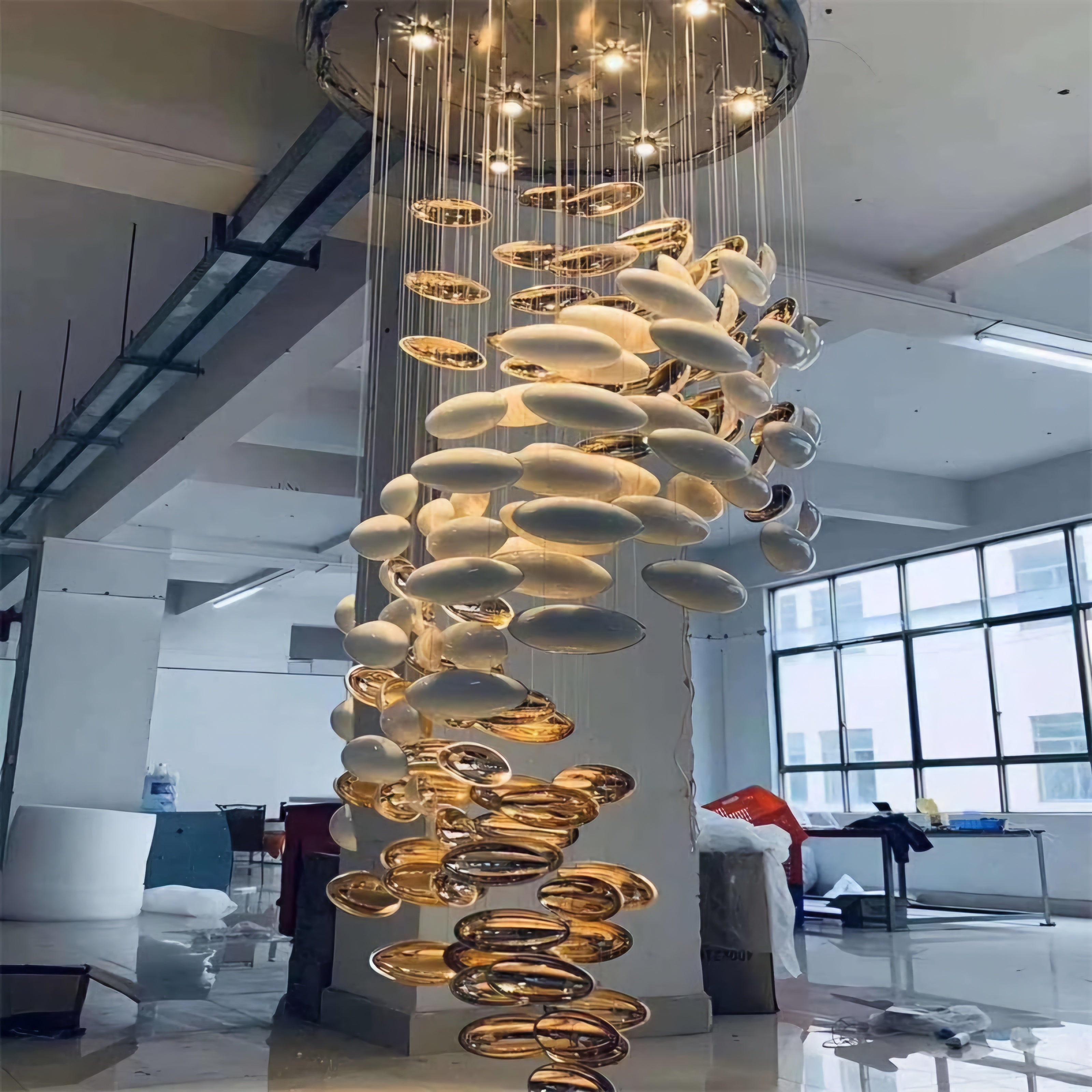 Shella Egg Chandelier