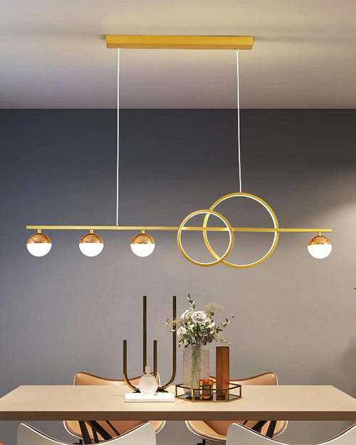 Glass Globe LED Pendant Light