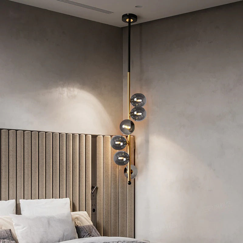 Smokey Ball Pendant Lamp
