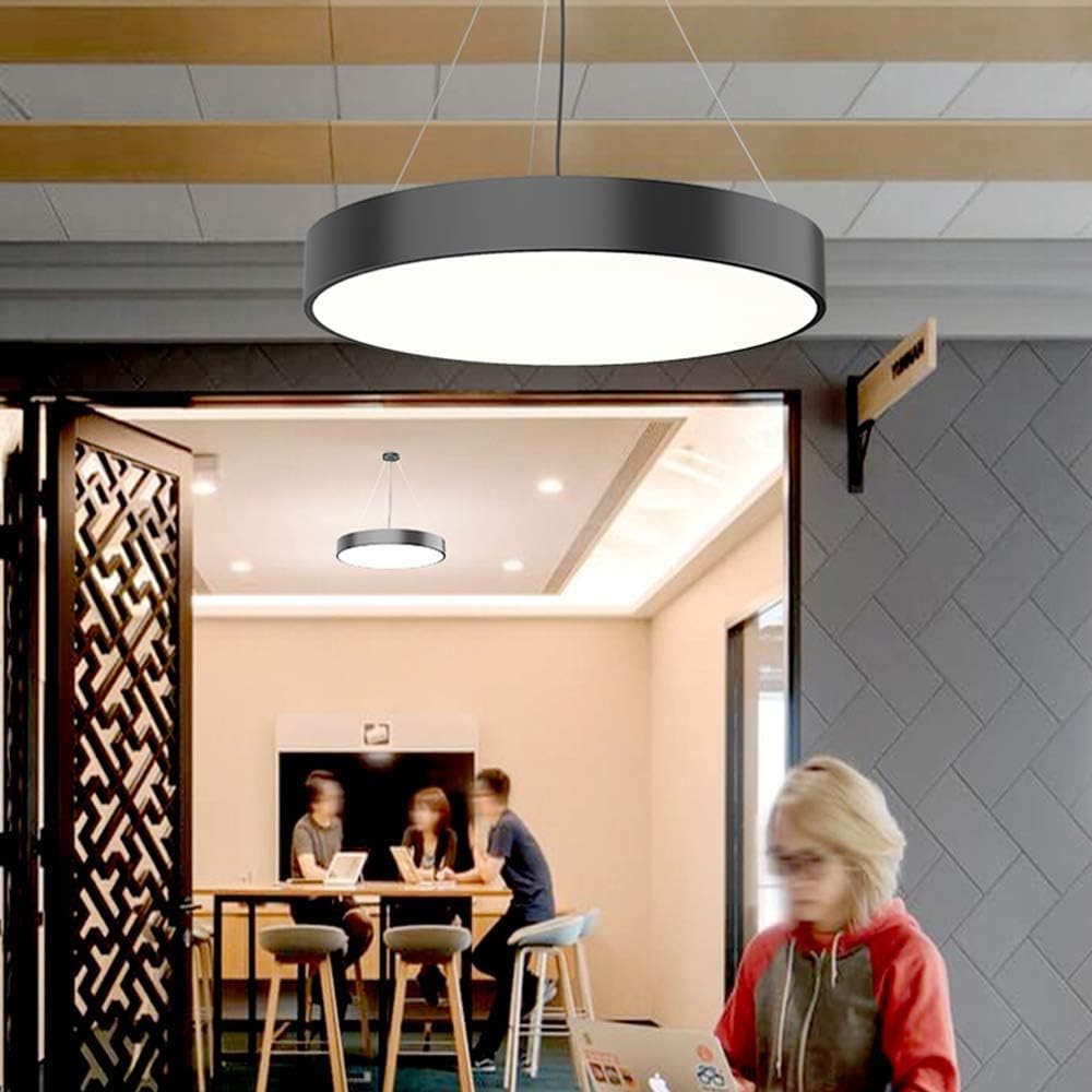LED Circular Office Solid Pendant Hanging Light