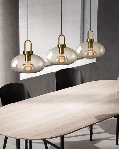 Glass Dome Pendant Light