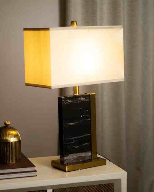 Alabaster Marble Table Lamp