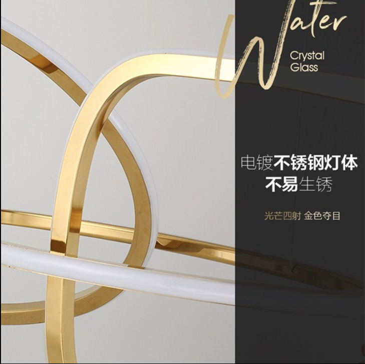 Holding you (Gold) Chandelier