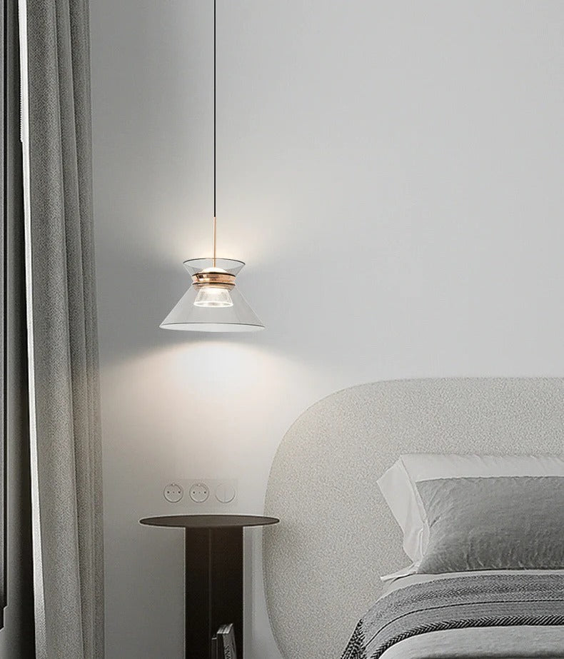 Diego Glass (Grey) Pendant Light