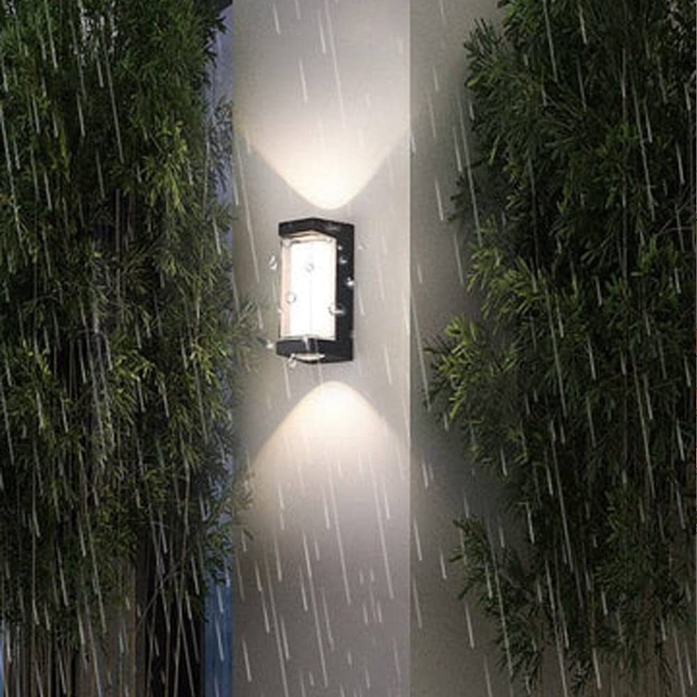 Mystical Twilight (Black) Outdoor Wall Light