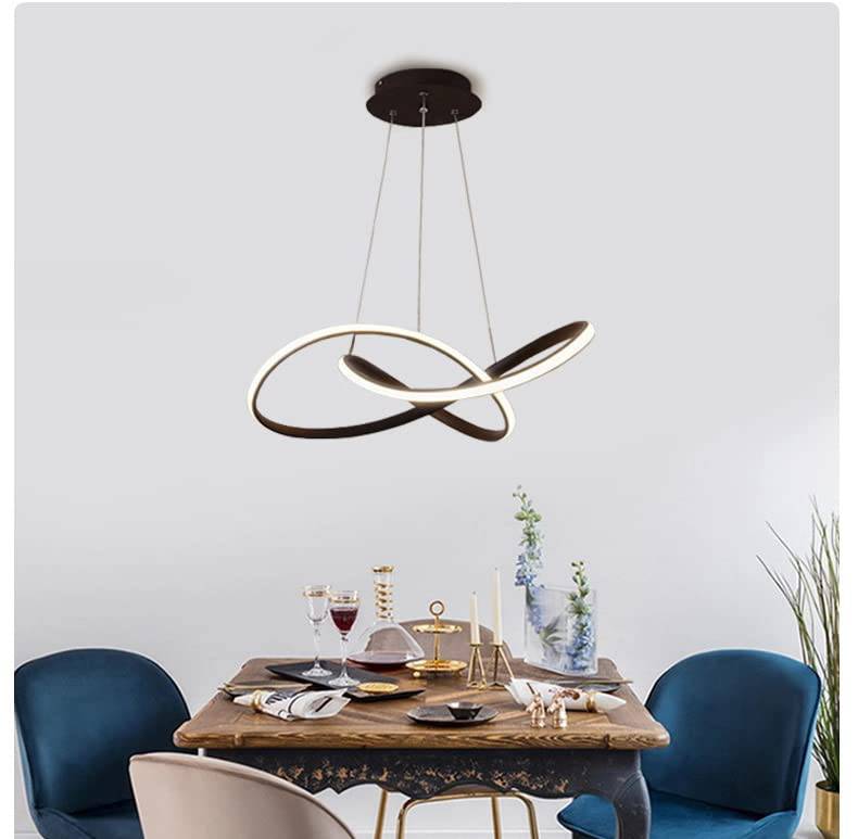 Nero Luce: Black Nordic Chandelier