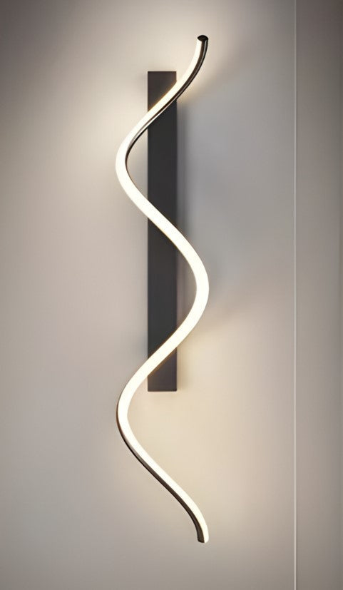 Twist Curl Wall Light