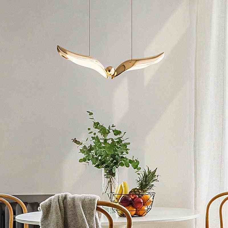 New Led Gold Hanging Pendant Light