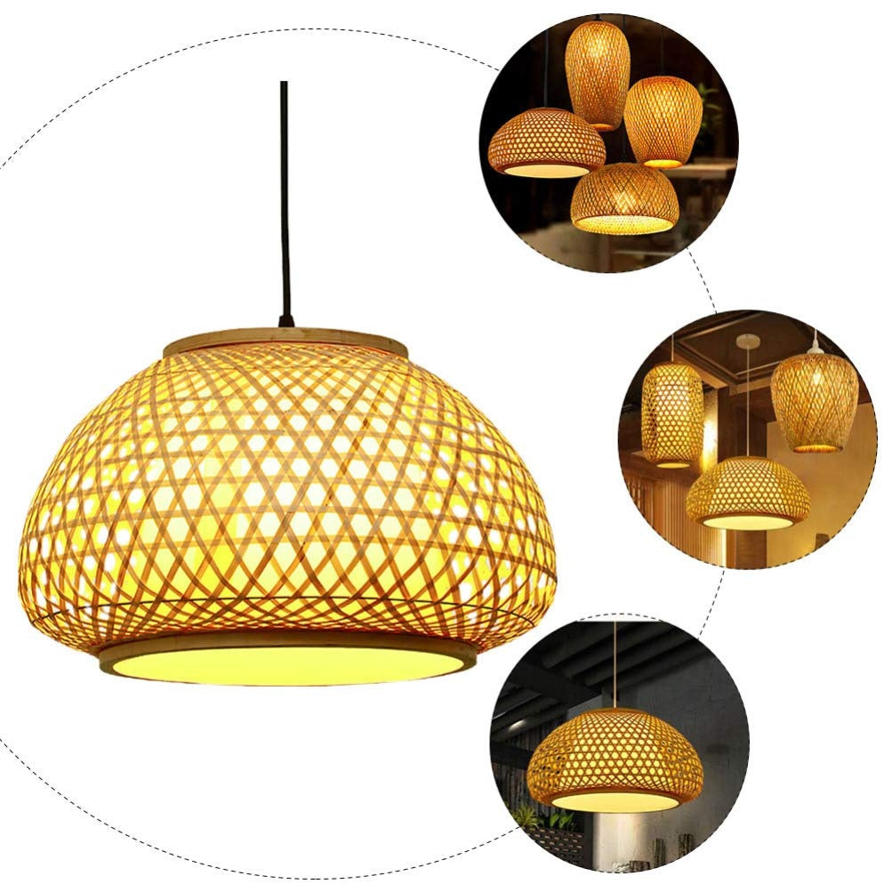 Bamboo Lantern Pendant Classic Light
