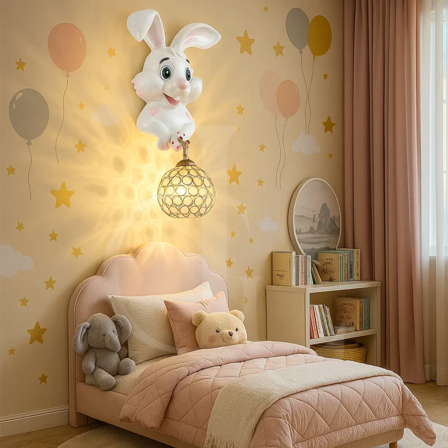 Contemporary Wall Sconces Light Of Cat Face